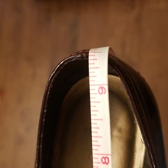 Burgundy Patent Wedge - Picture 13 of 14